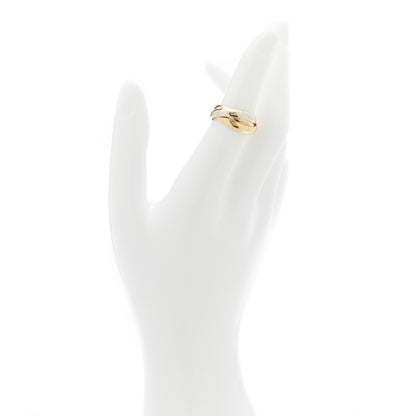 Cartier 18K Pink Yellow White Gold Classic Les Must De Cartier Trinity Ring 50 5.25 3 of 8