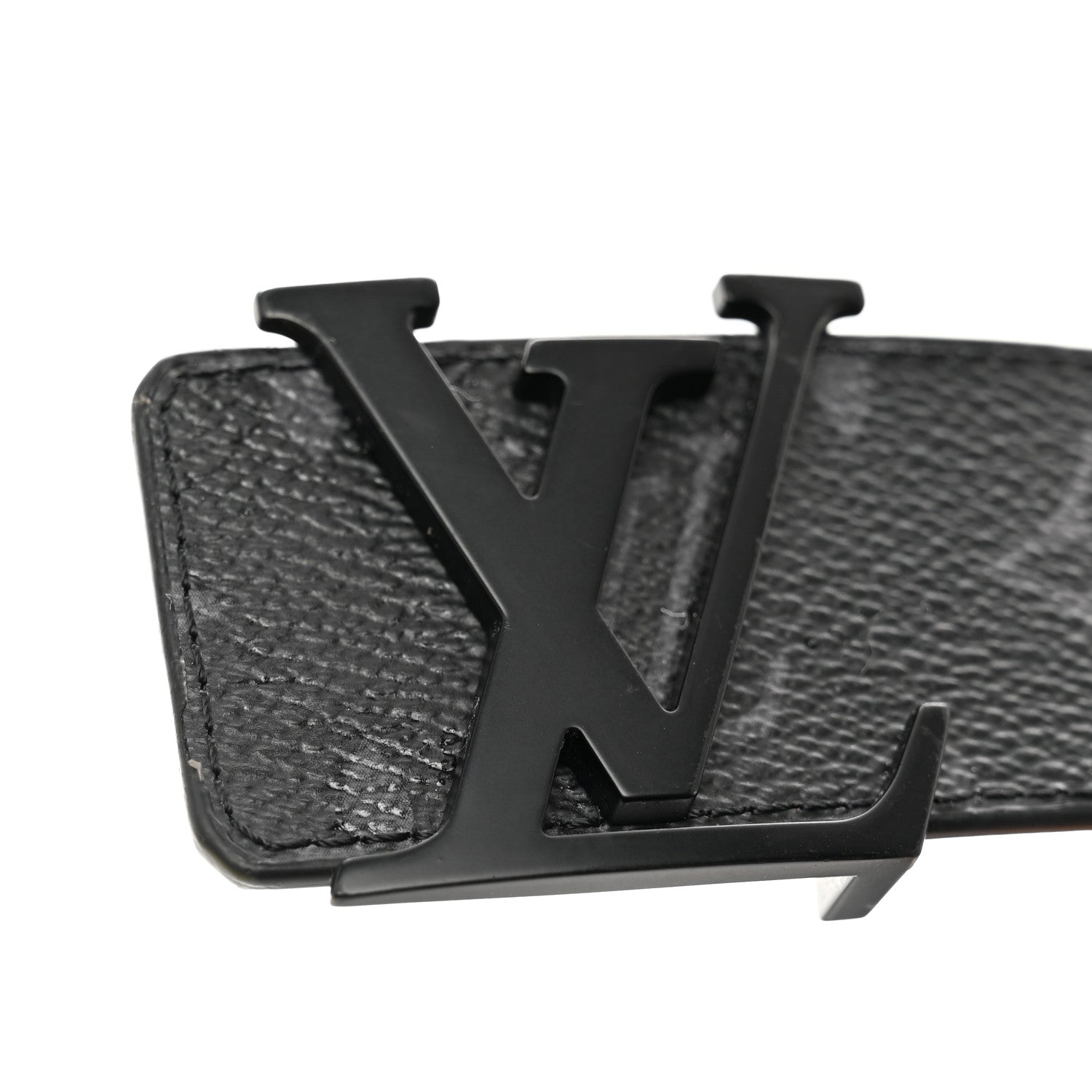Louis Vuitton Monogram Eclipse 40mm LV Initiales Belt 90 36 Matte Black 5 of 5
