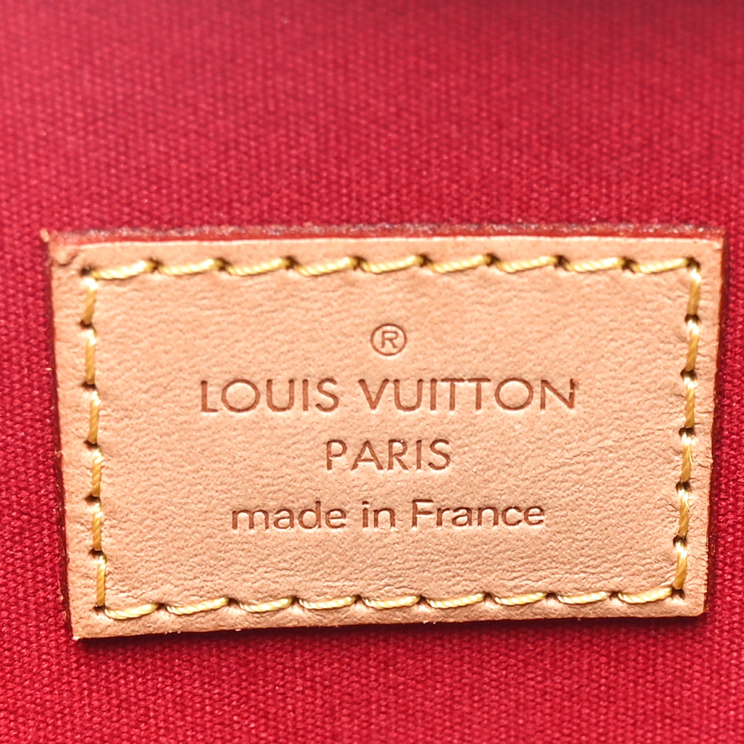 Louis Vuitton Vernis Alma GM Pomme D'Amour 6 of 10