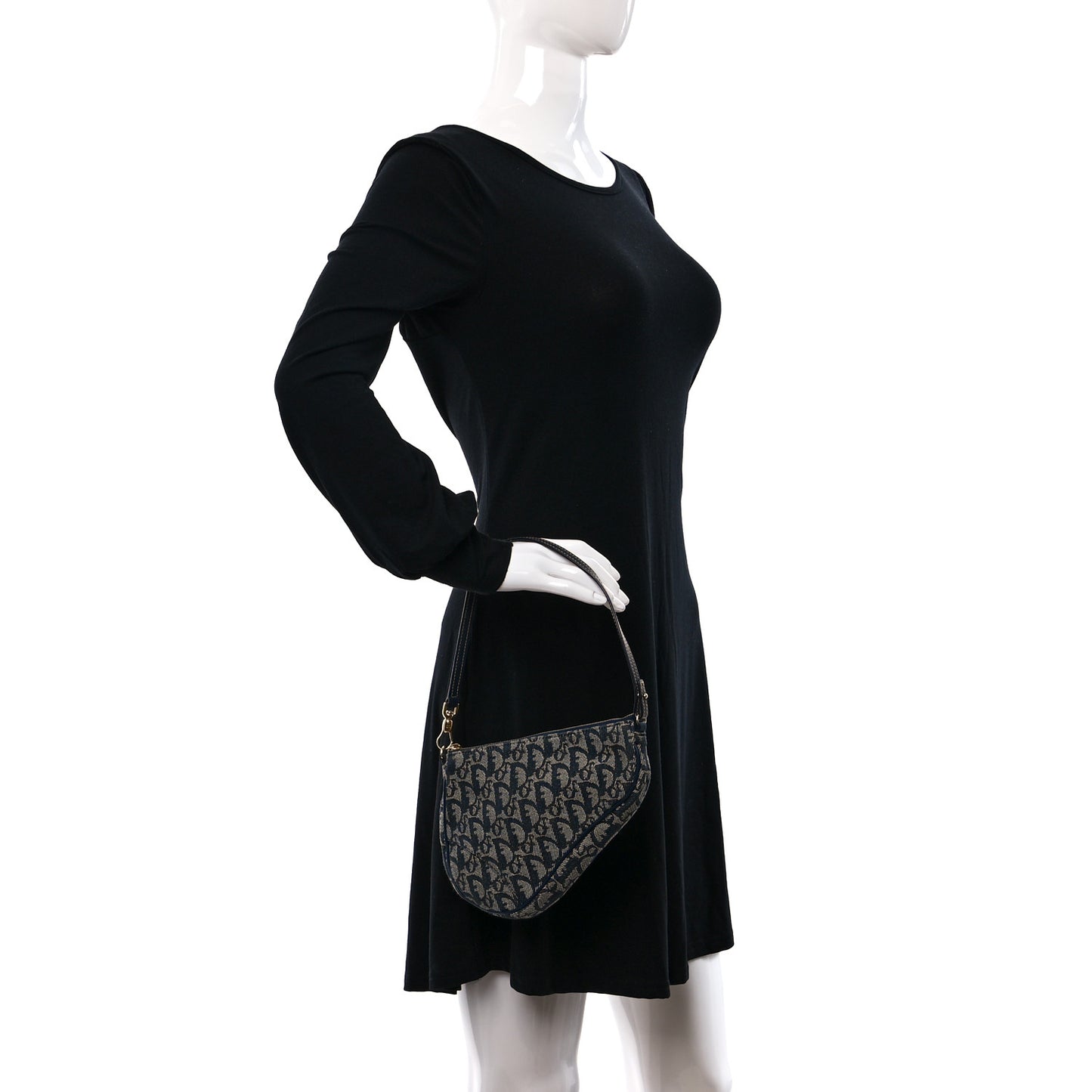 Monogram Mini Saddle Pochette Navy