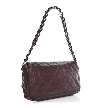 Chanel Calfskin Quilted Modern Chain Flap Brown 3 of 20