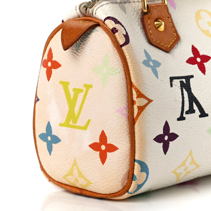 Louis Vuitton Monogram Multicolor Mini Sac HL Speedy White 11 of 11