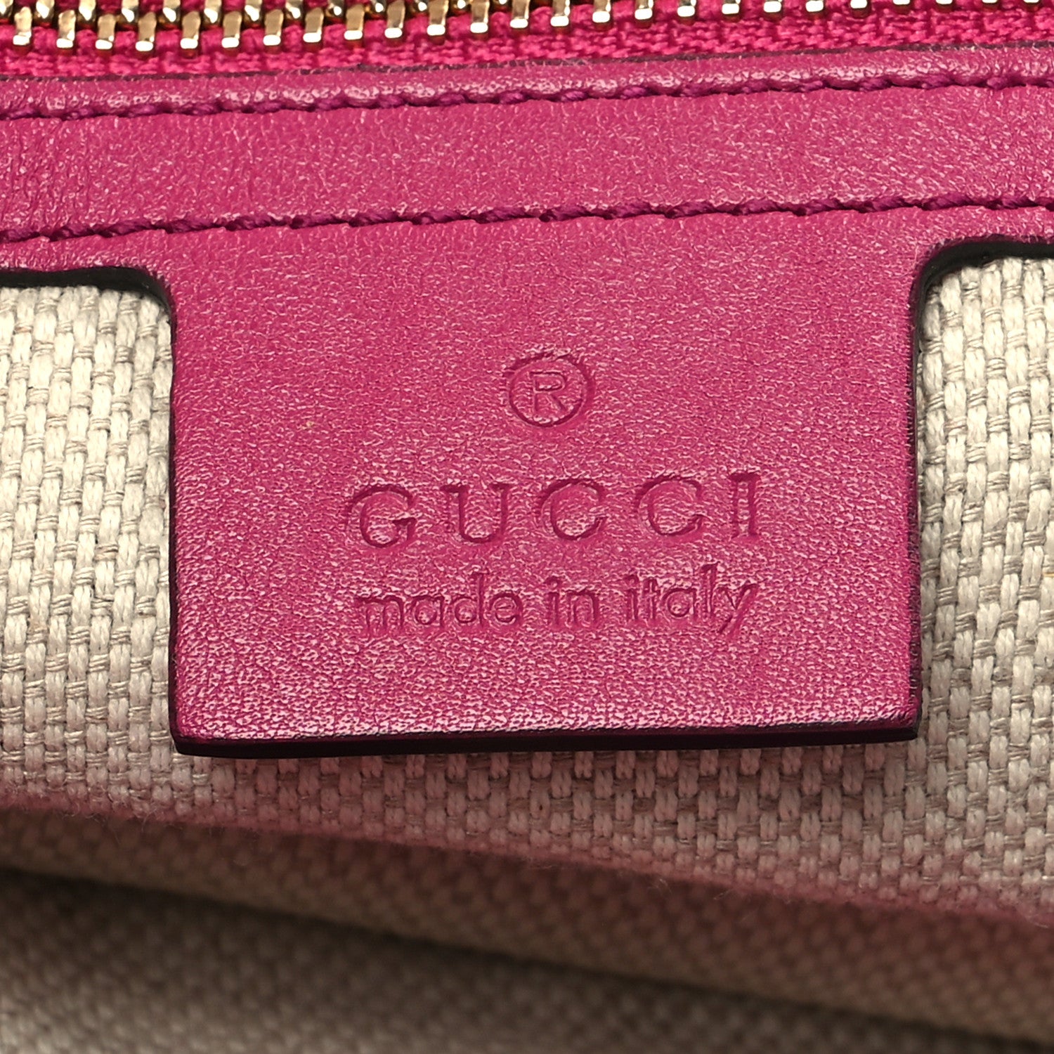 Gucci Vernice Naplack Medium Soho Chain Shoulder Bag Bright Bouganville 6 of 13