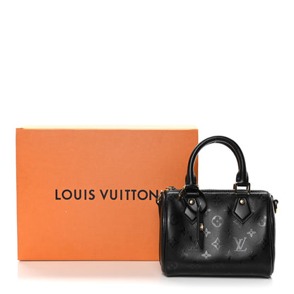 Louis Vuitton Monogram Ink Speedy BB Black 10 of 10