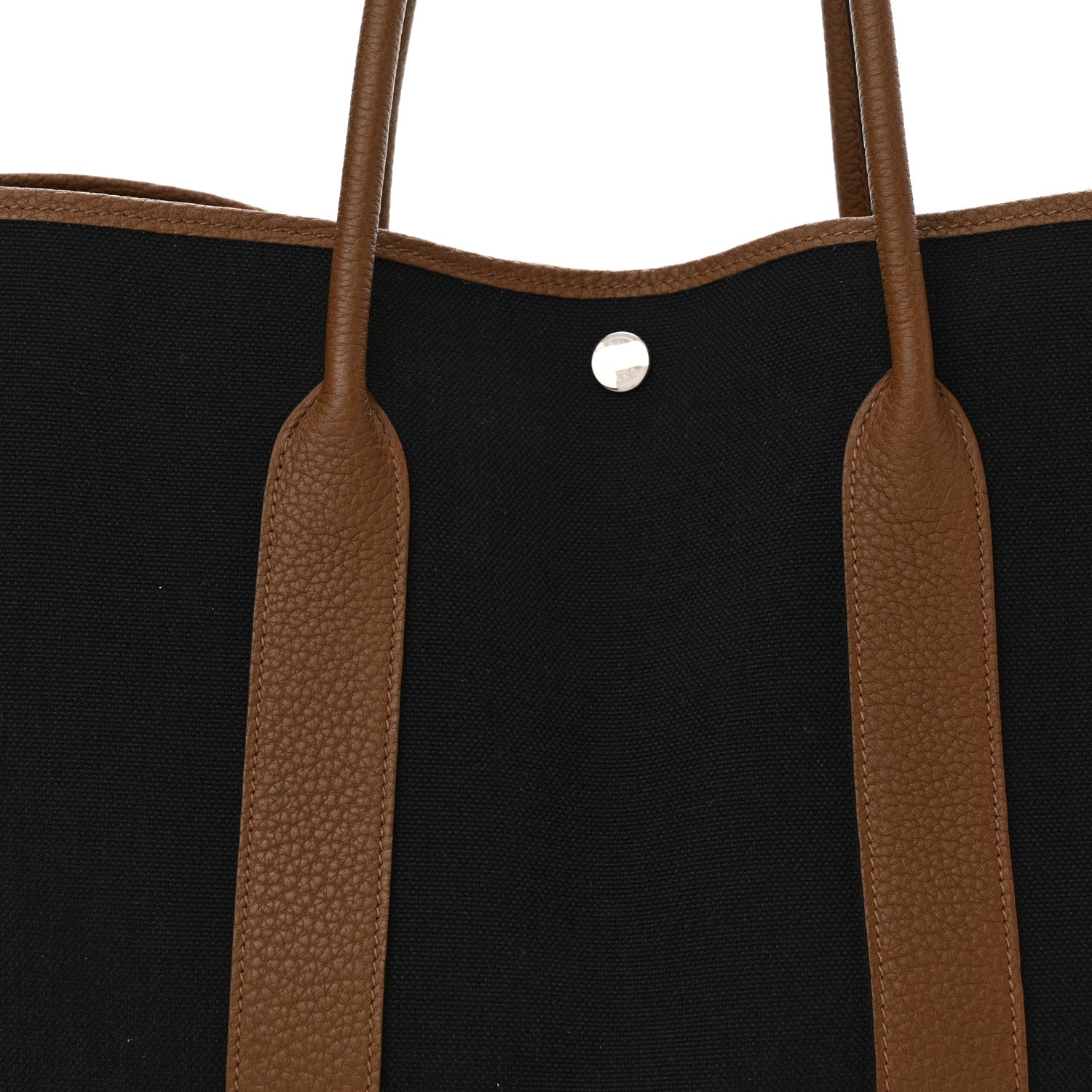 Hermes Toile Militaire Negonda Garden Party 36 MM Black Alezan 7 of 9