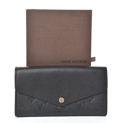 Louis Vuitton Empreinte Sarah Wallet NM Black 7 of 7