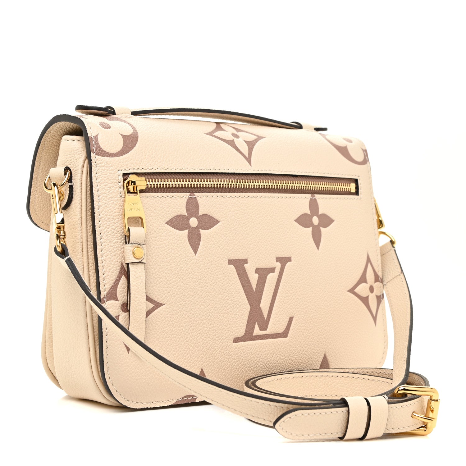 Louis Vuitton Empreinte Monogram Giant Pochette Metis Creme Bois De Rose 3 of 10
