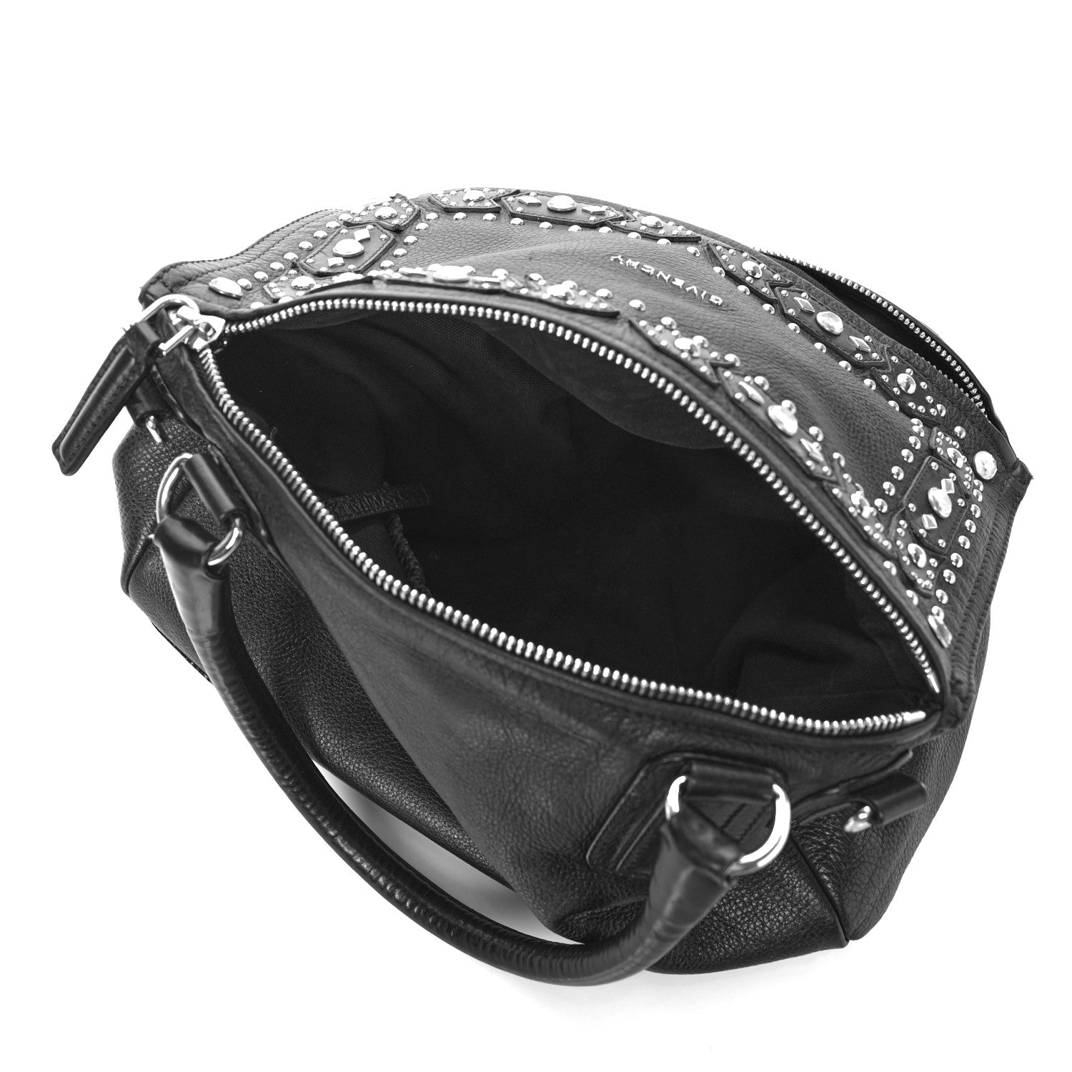 Givenchy Calfskin Studded Small Pandora Black 5 of 10