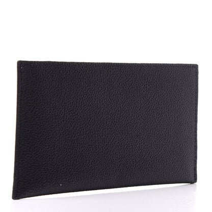 Louis Vuitton Calfskin Felicie Chain Wallet Card Holder Insert Black 3 of 8