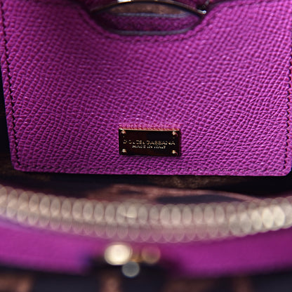 Dolce & Gabbana Dauphine Miss Sicily Satchel Pink 6 of 10