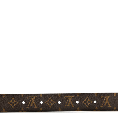 Louis Vuitton Monogram 25mm Dauphine Reversible Belt 90 36 Tan 5 of 7