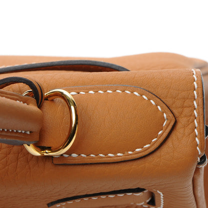 Hermes Taurillon Clemence Kelly Retourne 28 Toffee 9 of 29