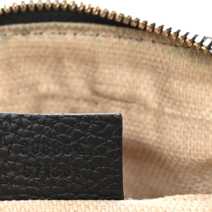 Gucci Pebbled Calfskin Small Soho Disco Bag Black 7 of 13