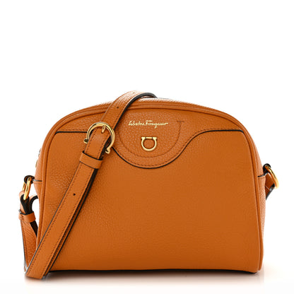 Salvatore Ferragamo Calfskin Travel Camera Crossbody Bag Olivello 1 of 12