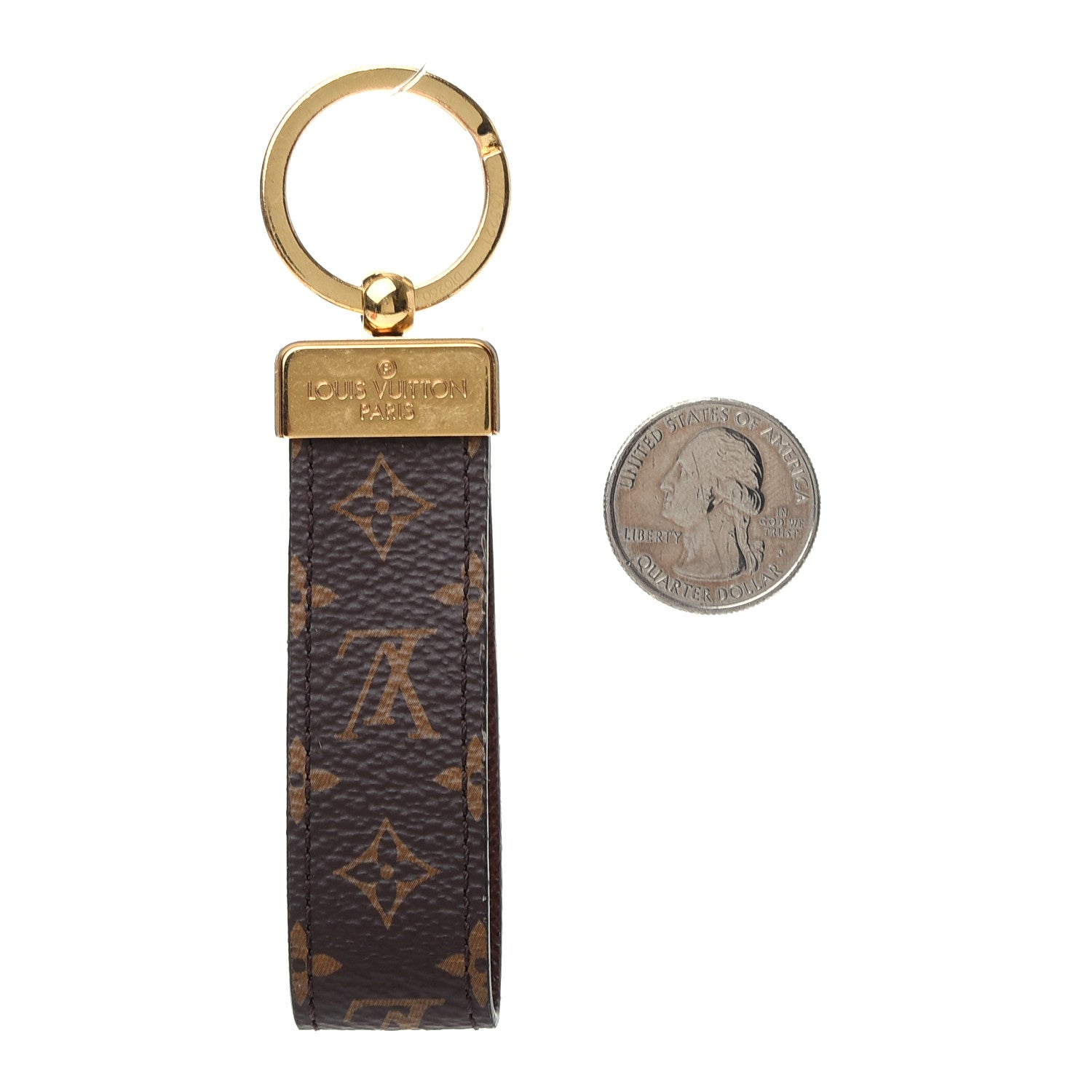 Louis Vuitton Monogram Dragonne Key Holder 2 of 4