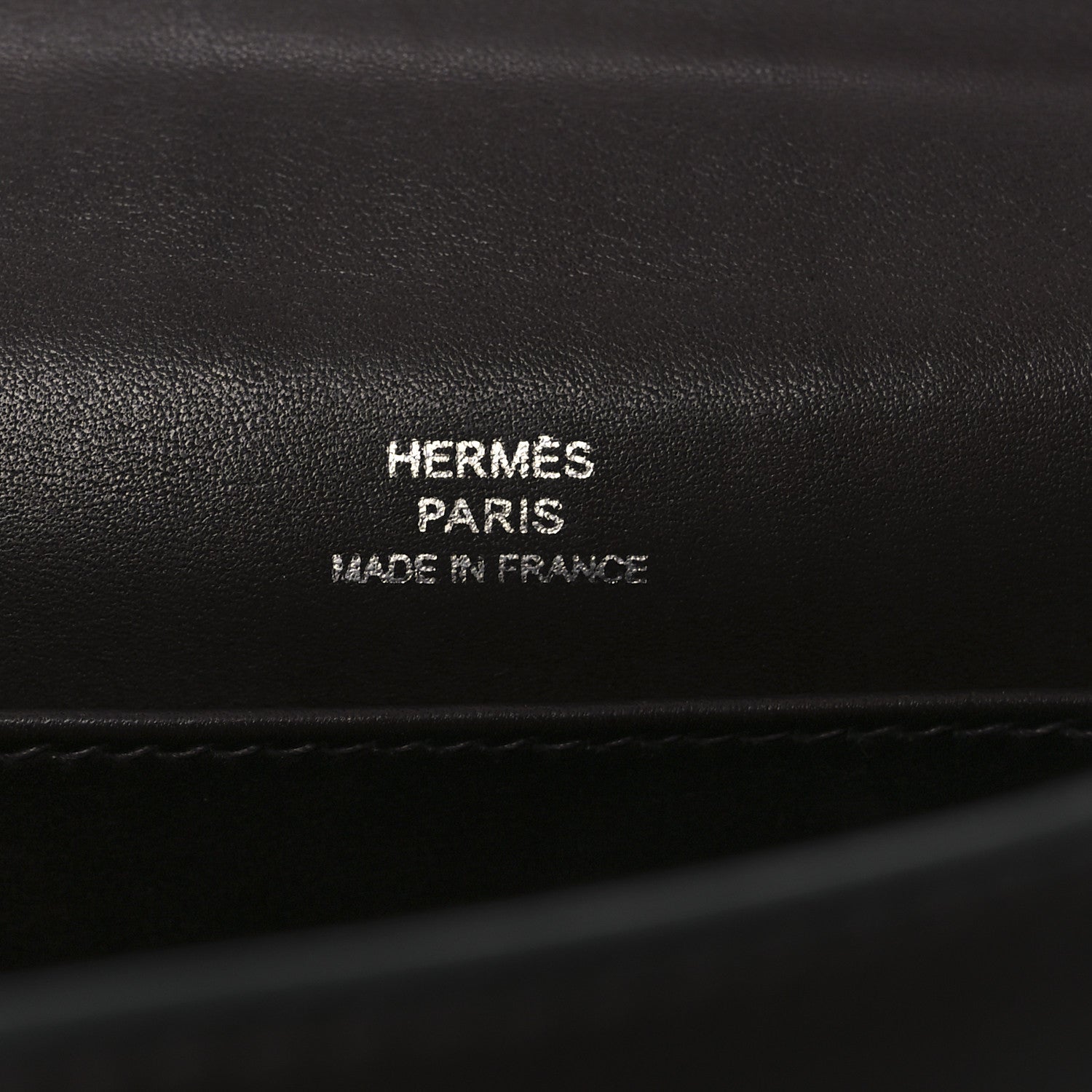 Hermes Tadelakt Kelly Pochette Clutch Chocolate 6 of 13