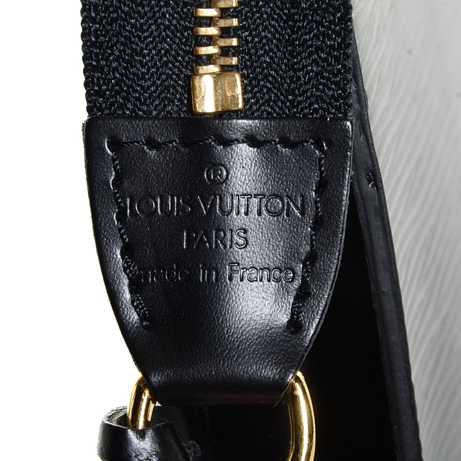 Louis Vuitton Epi Pochette Accessories 24 Black 7 of 7