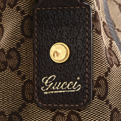 Gucci Monogram D Ring Abbey Pochette Brown 17 of 18