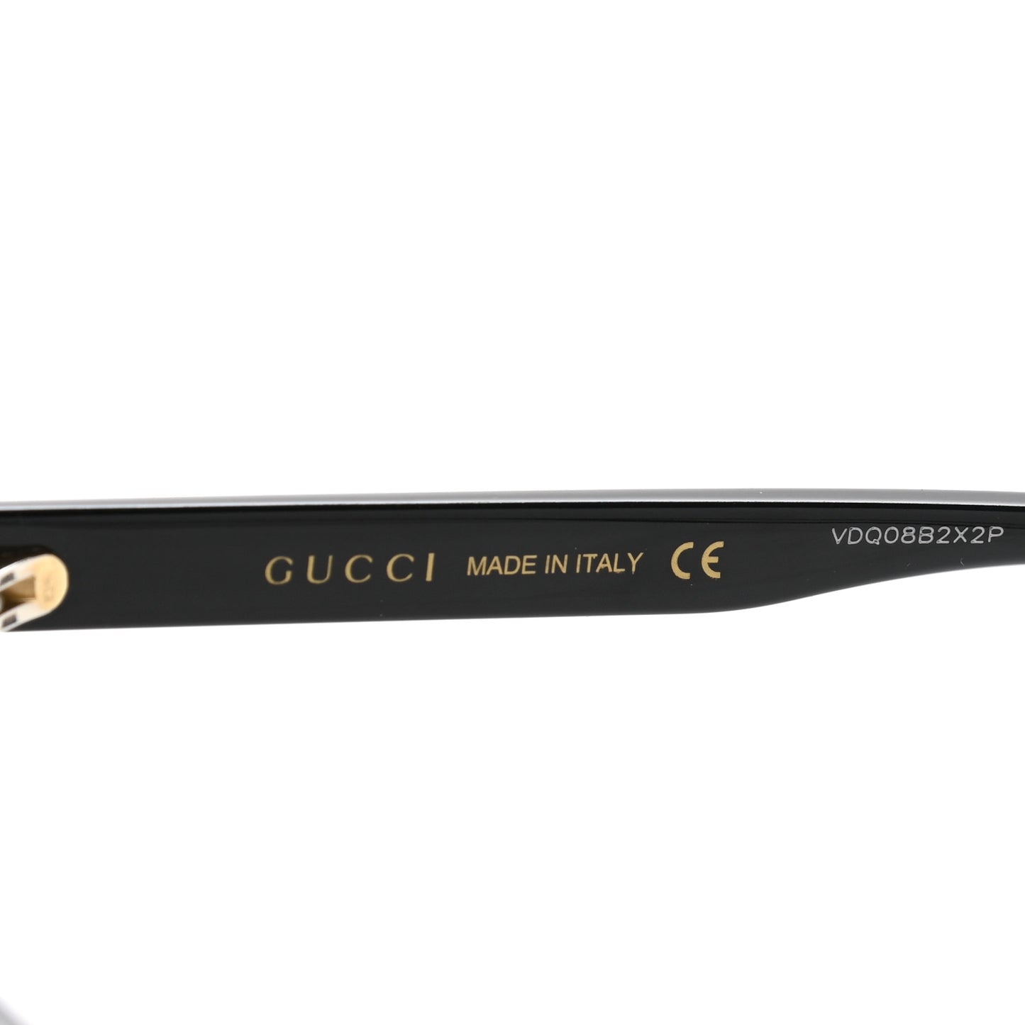 Acetate Shield Sunglasses GG0467S Black