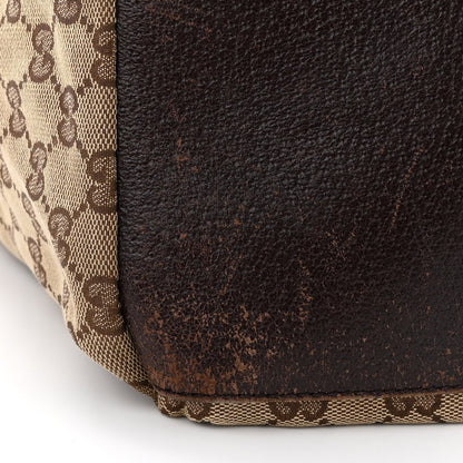 Gucci GG Monogram Large Web Handle Bucket Tote 11 of 17
