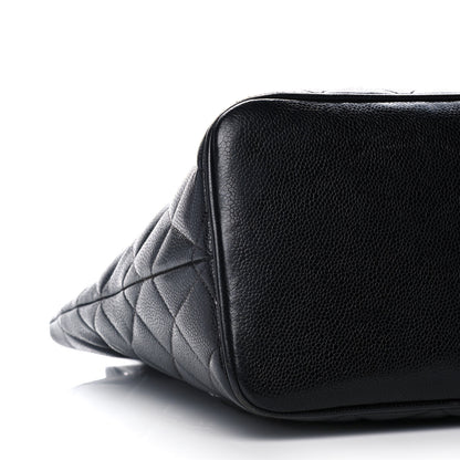 Chanel Caviar Quilted Medallion Tote Black 8 of 13