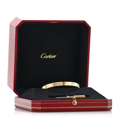 Cartier 18K Yellow Gold Love Bracelet 16 7 of 7