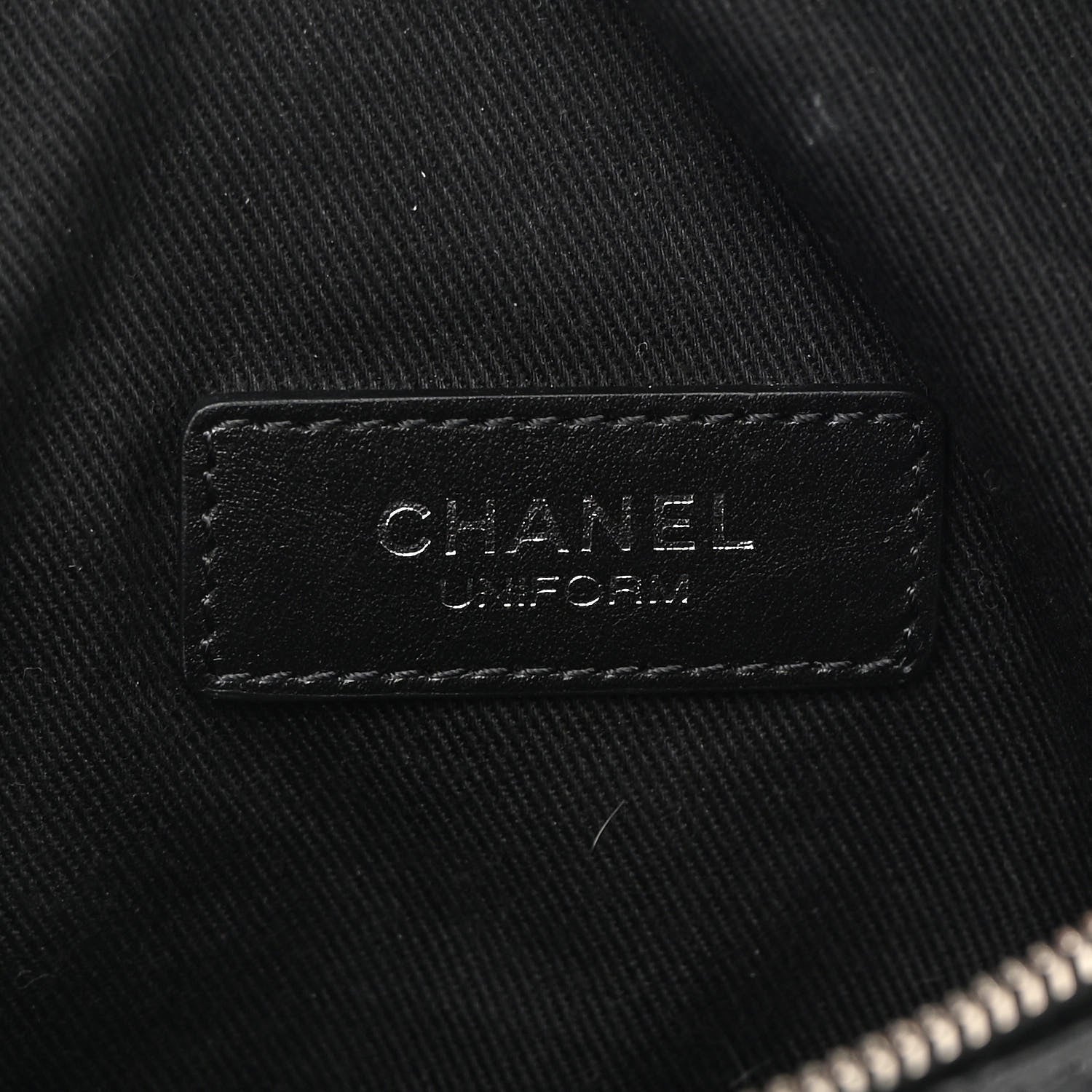 Chanel Lambskin Quilted Waist Belt Bag Black 6 of 11