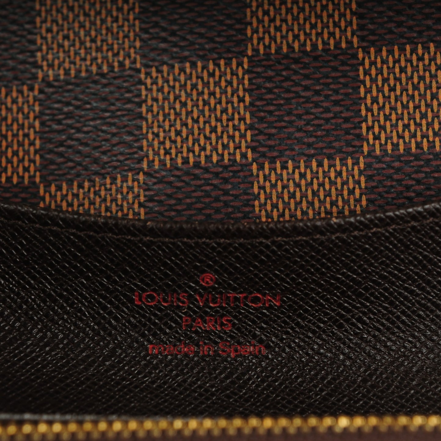 Damier Ebene Emilie Wallet