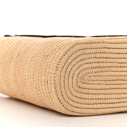 Loewe Raffia Small Square Basket Tote Bag Natural Tan 9 of 10