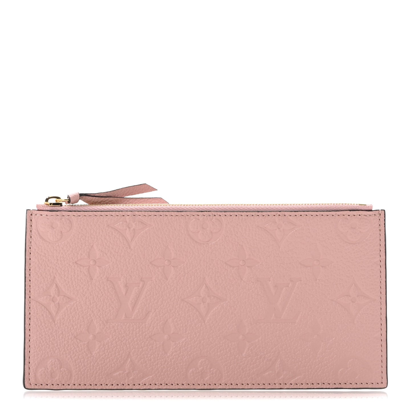Empreinte Felicie Chain Wallet Zippered Insert Rose Poudre