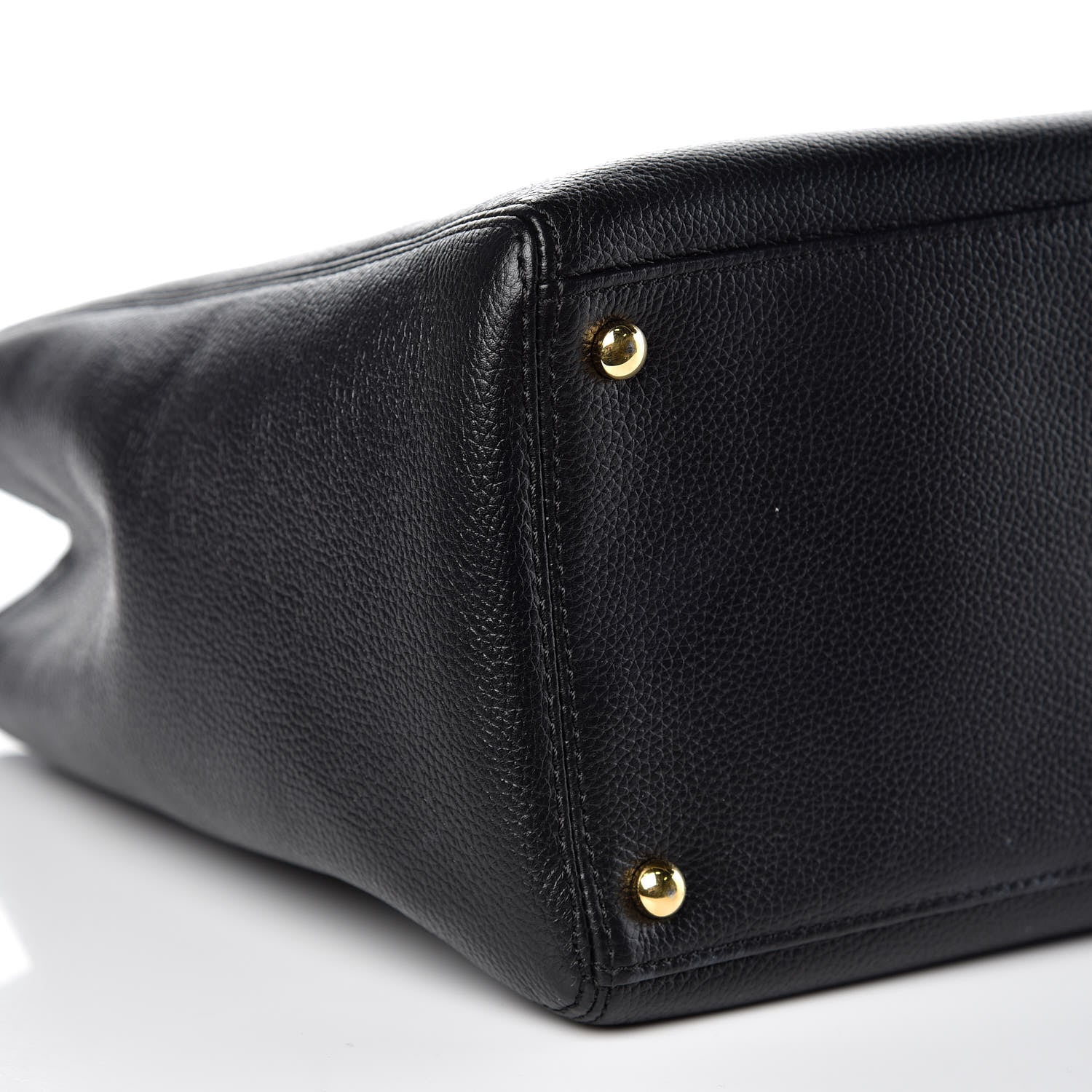 Chanel Calfskin Cerf Executive Shopper Tote Black 6 of 11