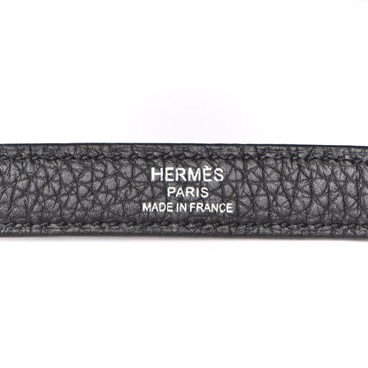 Hermes Togo Verso Kelly Retourne 35 Black Bleu Agate 35 of 40
