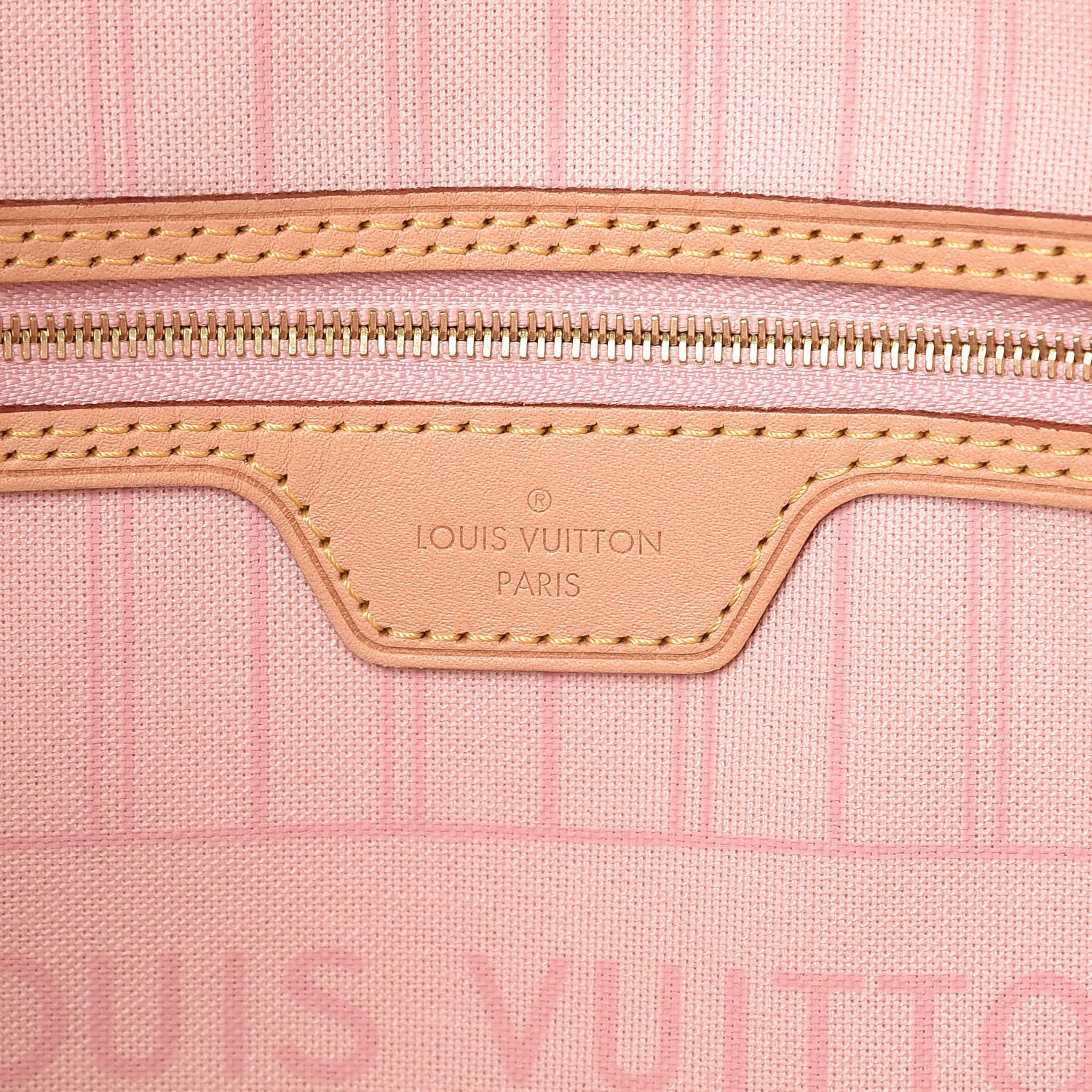 Louis Vuitton Damier Azur Neo Neverfull MM Rose Ballerine 8 of 13