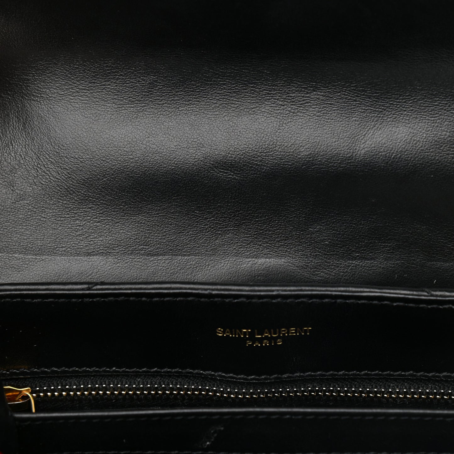 Calfskin Y Quilted Monogram Toy Loulou Crossbody Bag Black