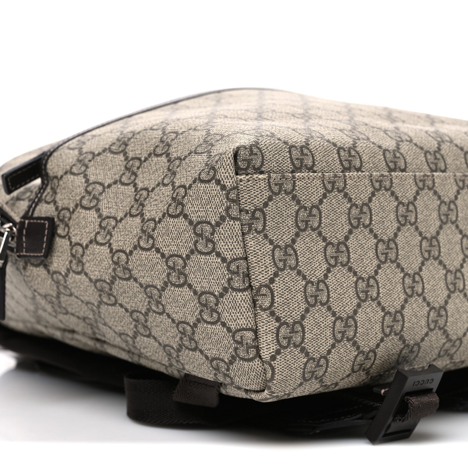Gucci GG Supreme Monogram Margaux Calfskin Childrens Day Backpack Beige Ebony Cocoa Dark Chocolate 9 of 10