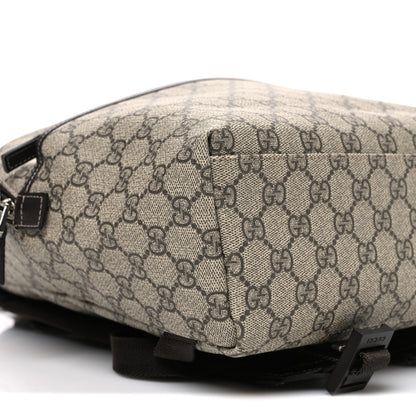 Gucci GG Supreme Monogram Margaux Calfskin Childrens Day Backpack Beige Ebony Cocoa Dark Chocolate 9 of 10