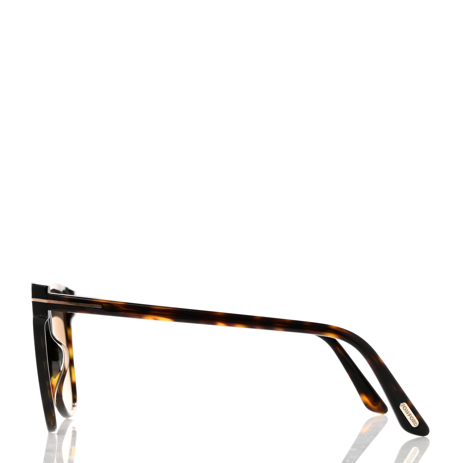 Tom Ford Acetate Polarized Ani Sunglasses TF844 Tortoise 3 of 8