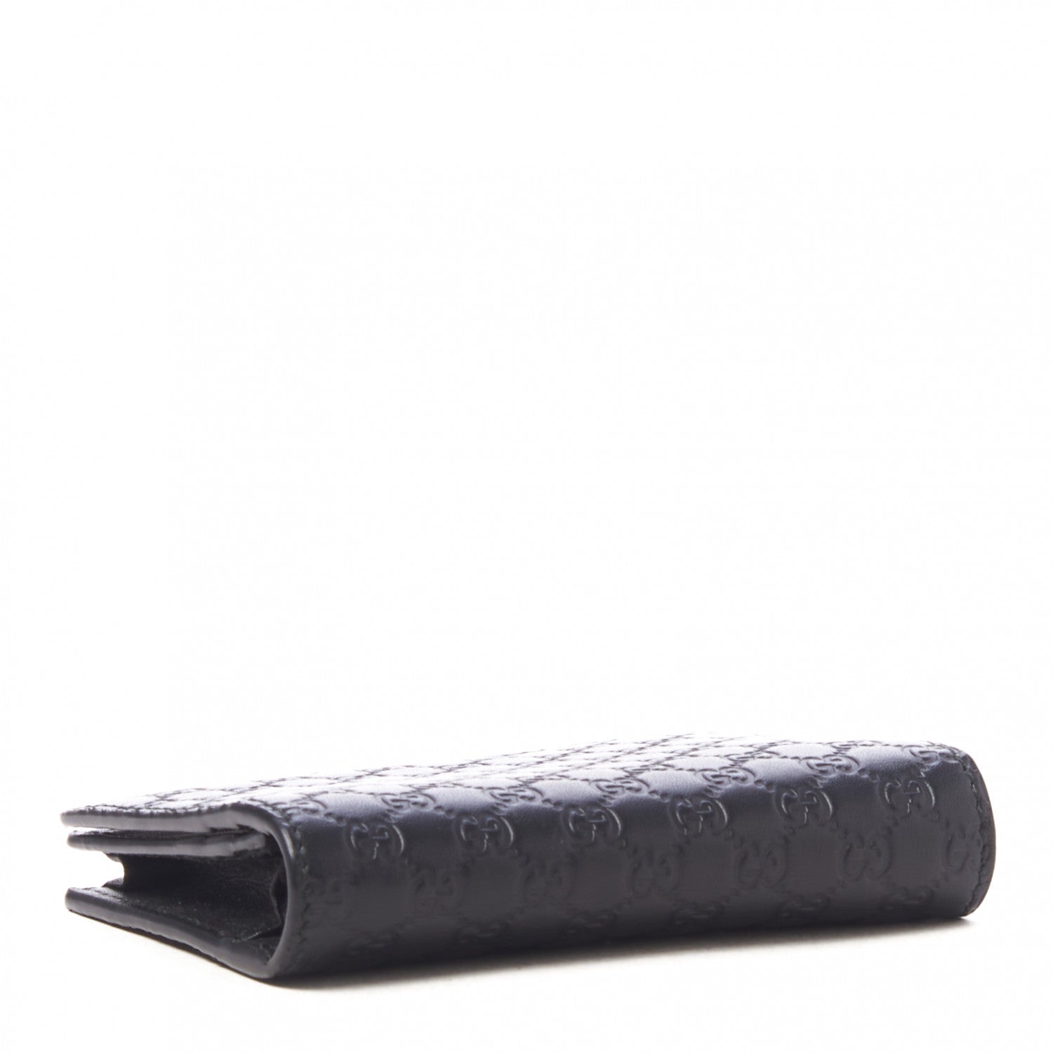 Gucci Microguccissima Card Case Wallet Black 3 of 8