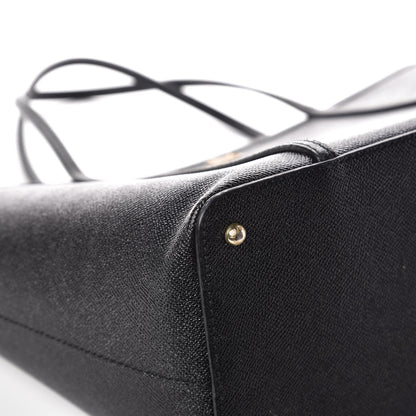 Dolce & Gabbana Dauphine Stampa Shopping Tote Black 7 of 12