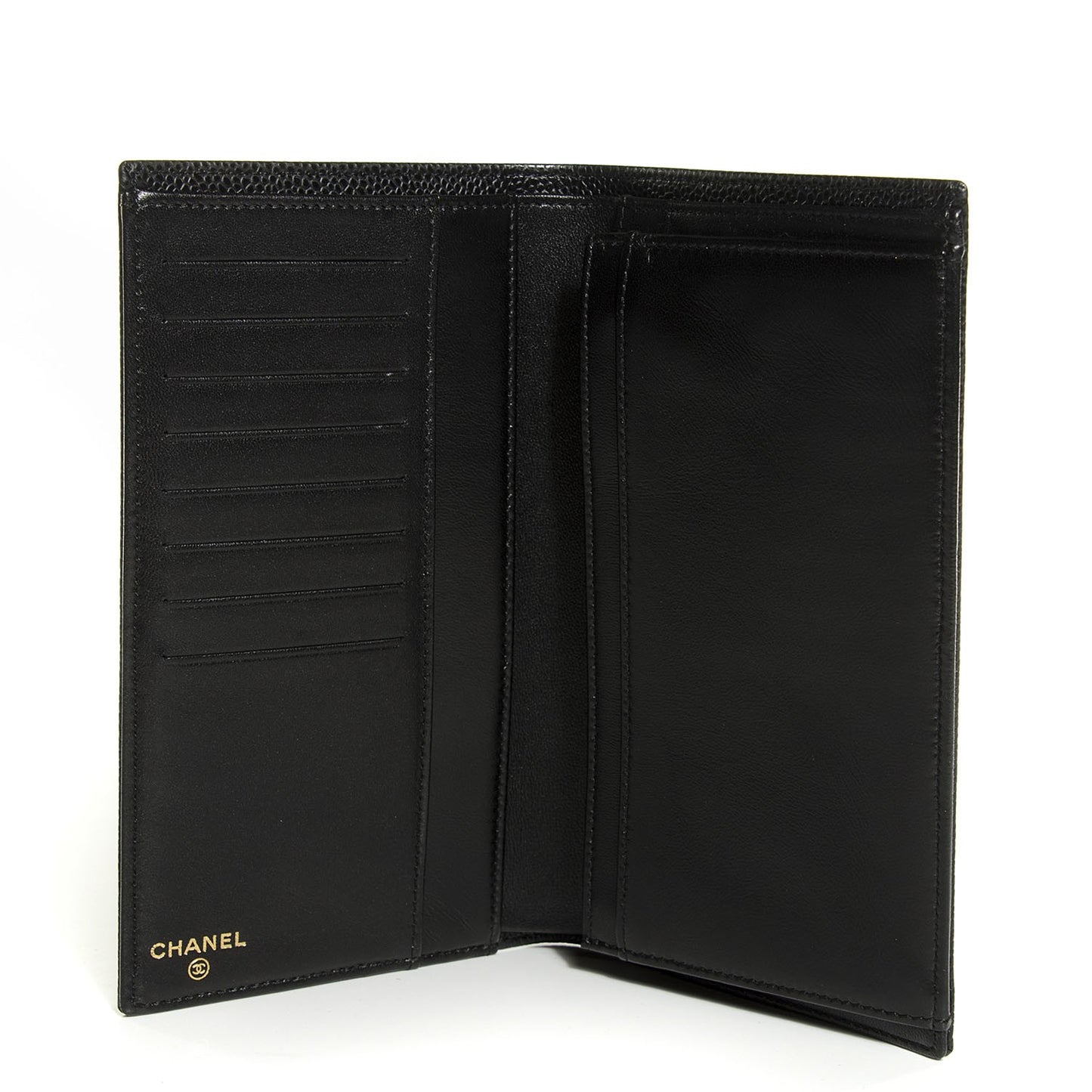 Caviar Timeless CC Yen Wallet Black