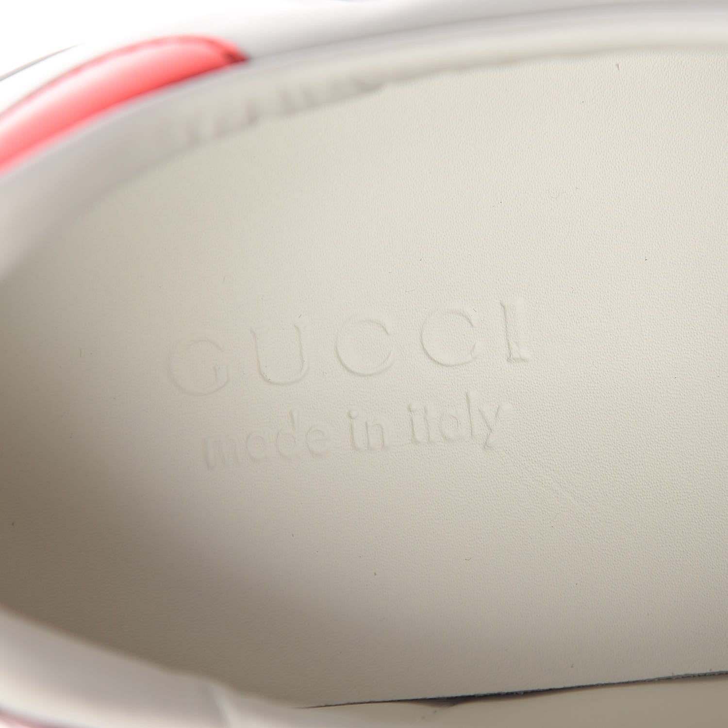 Gucci Calfskin Web Wolf Embroidered Mens Ace Sneakers 9 White 10 of 12
