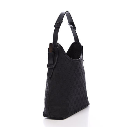 Gucci Monogram Small Hobo Black 2 of 9