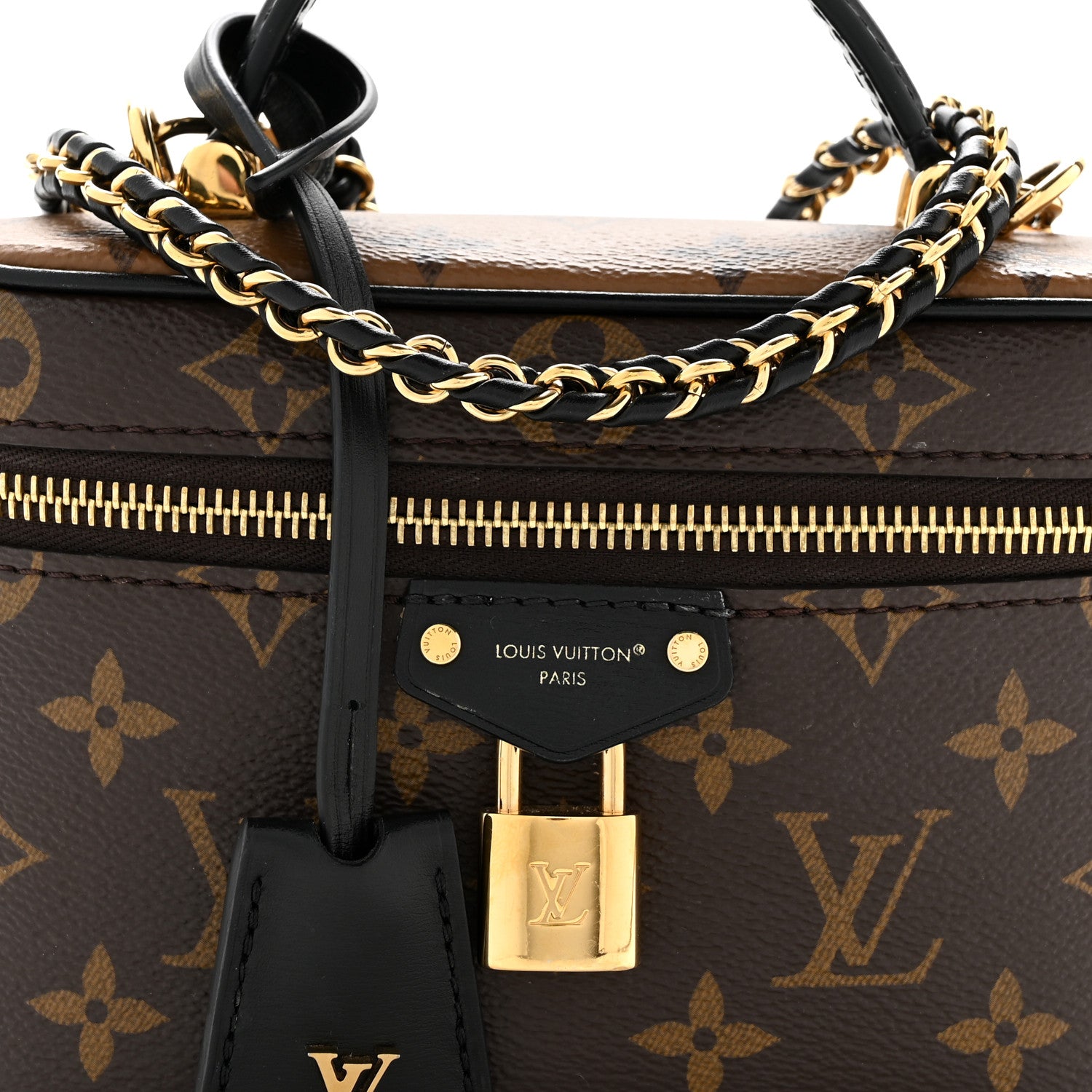 Louis Vuitton Reverse Monogram Vanity Chain Pouch 7 of 10