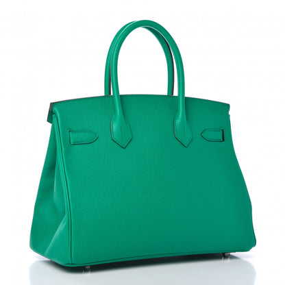 Hermes Epsom Birkin 30 Vert Jade 3 of 11