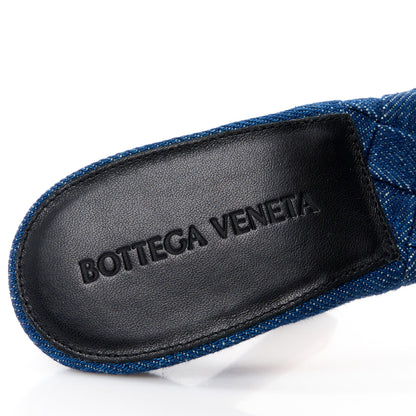 Bottega Veneta Denim Intrecciato Lido Mule 90 Sandals 37 Indigo 7 of 7