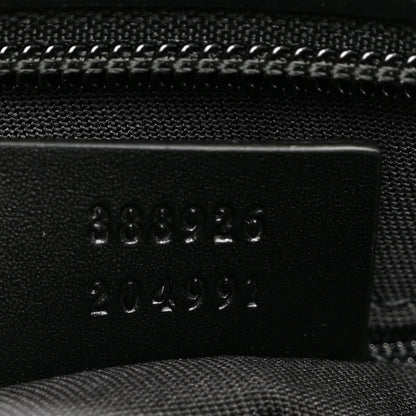 Gucci GG Monogram Web Flat Messenger Bag Black 6 of 9