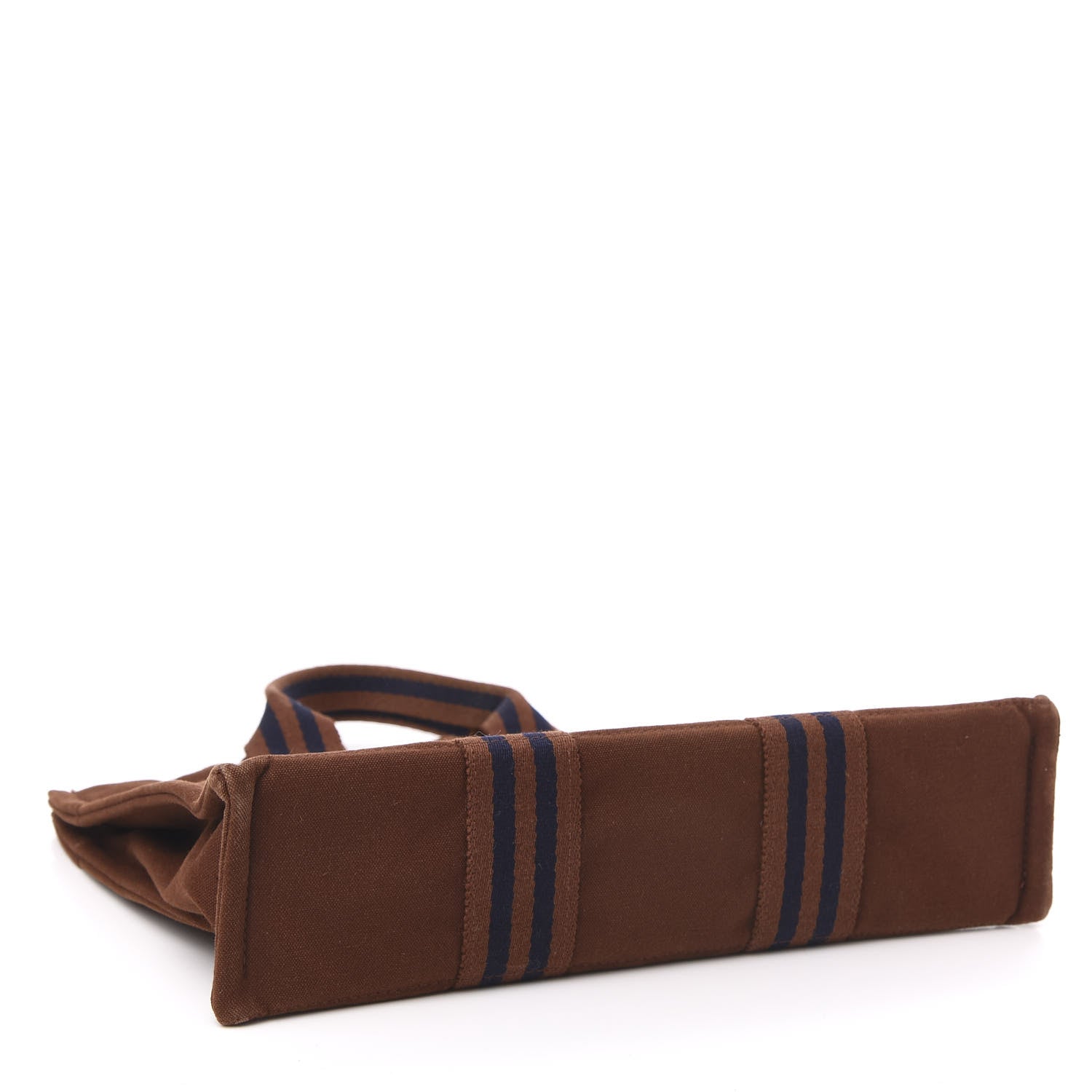 Hermes Canvas Tout Fourre PM Brown 4 of 9