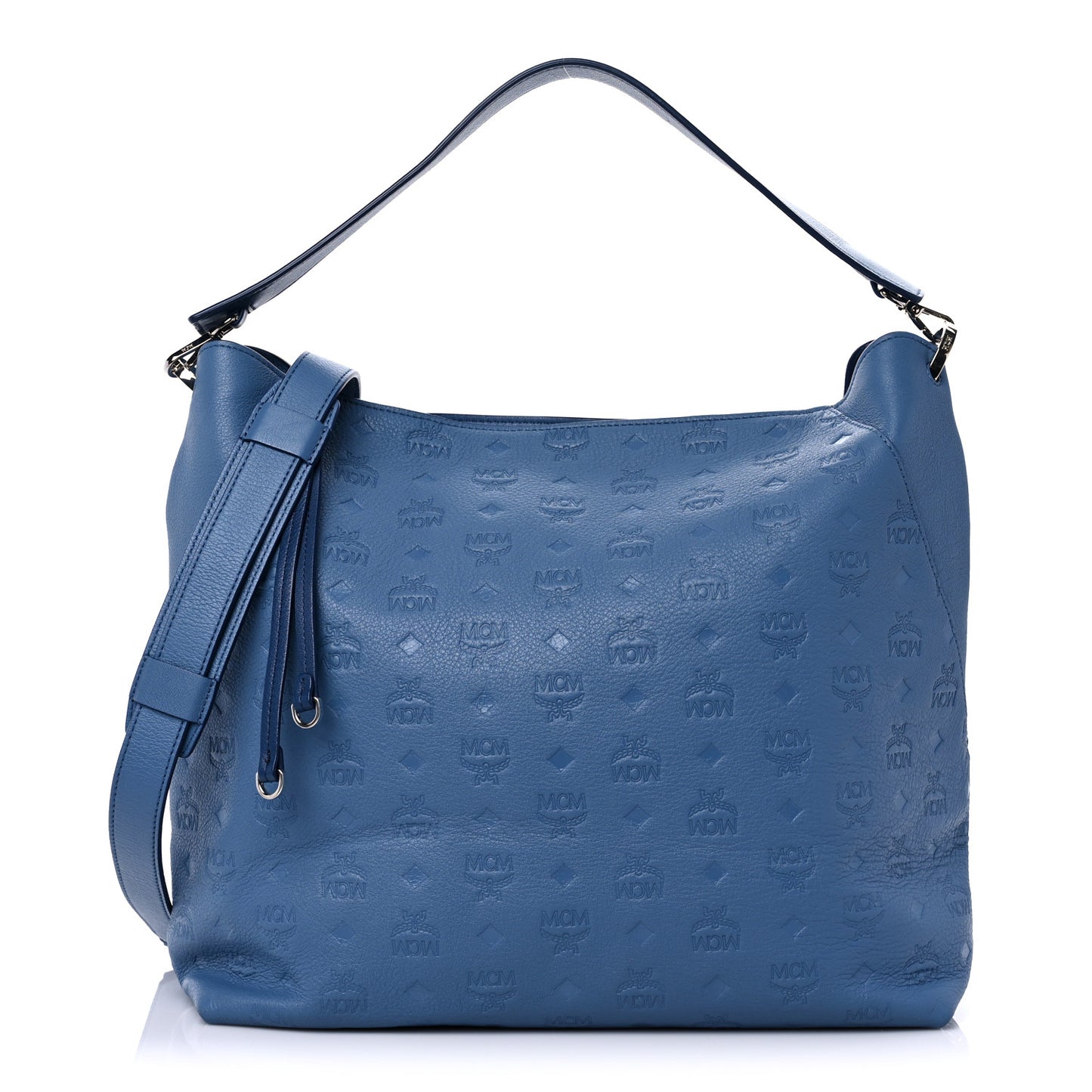 Calfskin Ottomar Monogram Large Klara Hobo Luft Blue