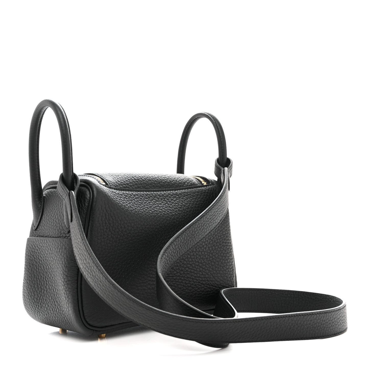 Taurillon Clemence Mini Lindy 20 Black