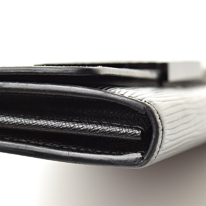 Louis Vuitton Epi Louise Wallet Black 11 of 13